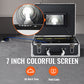 SucceBuy Sewer Camera 7" Screen Pipeline Inspection Camera w/ DVR Function Waterproof Camera w/12 Adjustable LEDs 16 GB SD Card
